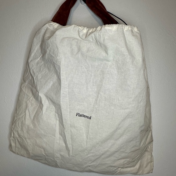 Flattered Alva Suede Shoulder Bag Rust - Picture 14 of 15